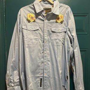 Howler Brothers Gaucho Snapshirt Medium NWT